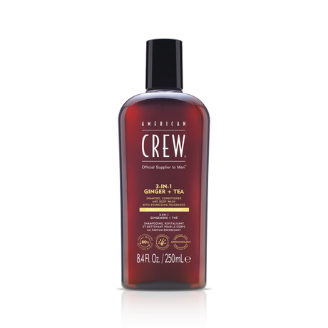 American Crew 3-in-1 Ginger + Tea-American Crew